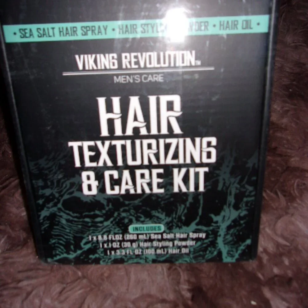 Men's Hair Care Viking Revolution Hair Texturing & Care Kit